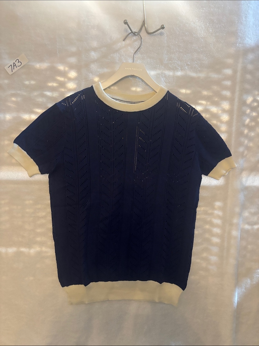 Oxknit medium blouse NWT